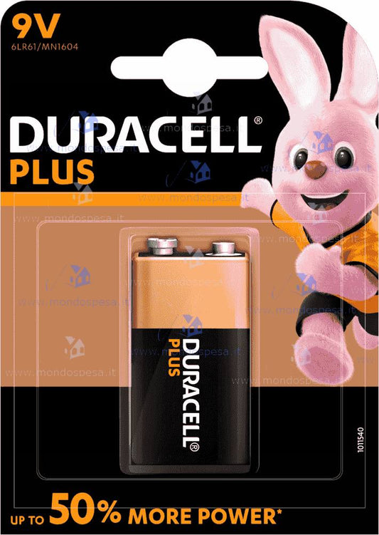 DURACELL PLUS 9V