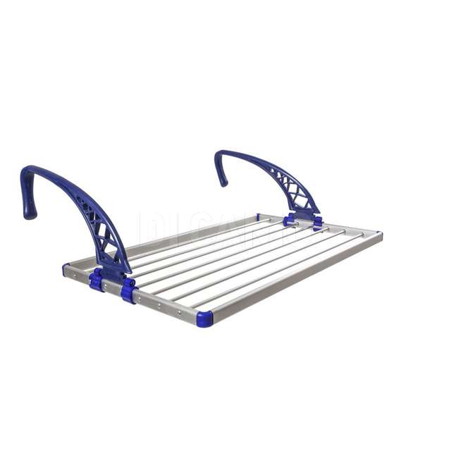 ALUMINIUM CLOTHES DRYING RACK FOR BALCONY 55X108 WIRE 9M