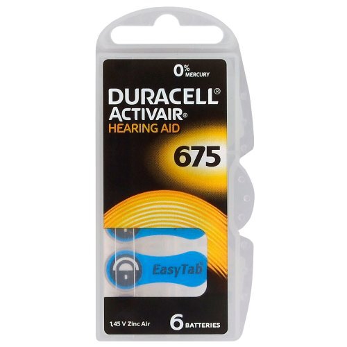 DURACELL ACTIVAIR 675 6PZ
