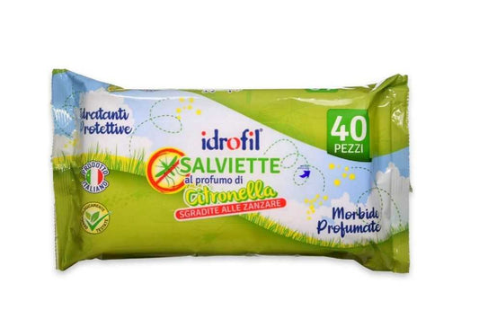 IDROFIL SALVIETTINE ALLA CITRONELLA pz. 40