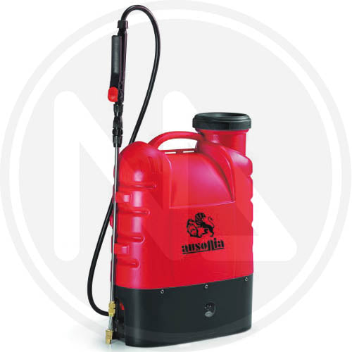 POMPA IRRORATRICE A ZAINO CON BATTERIA RICARICABILE AUSONIA 16LT