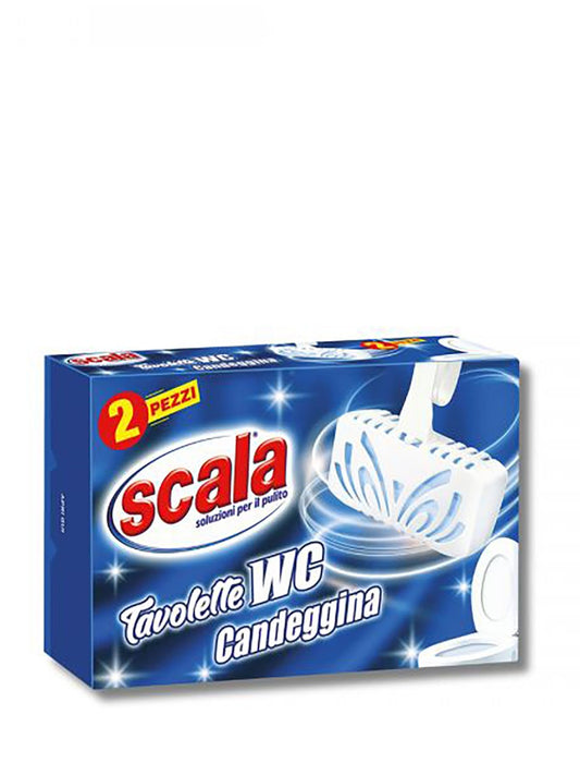 SCALA WC TAVOLETTA 40G. CON CANDEGGINA 2PZ