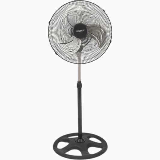 Ventilatore a piantana Maurer nero 45 cm con oscillazione ellittica