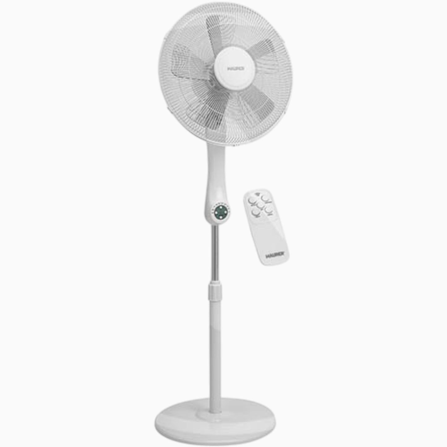 Ventilatore a piantana Maurer 40 cm bianco 5 pale con telecomando