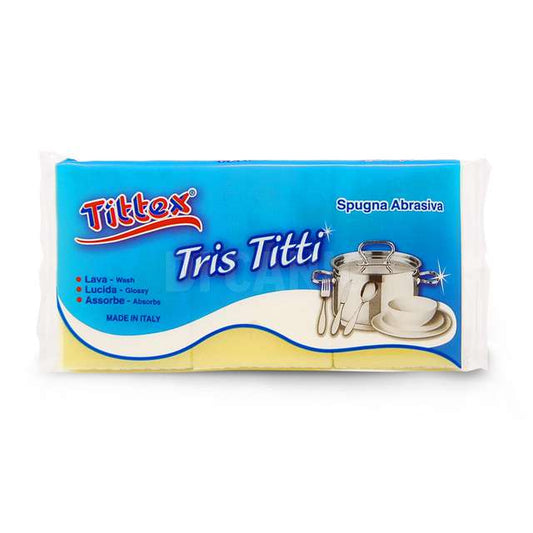 TRIS SPUGNE TITTY CUCINA TITTEX