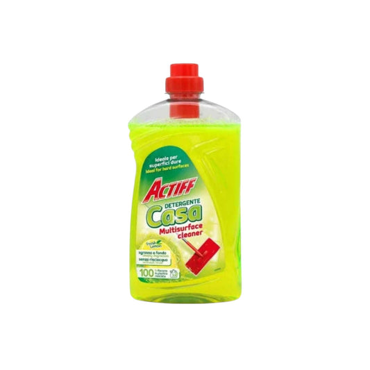 Detergente per pavimenti Actiff al limone flacone da 1000 ml