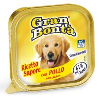 GRAN BONTÀ CANE VASCHETTA 150gr POLLO