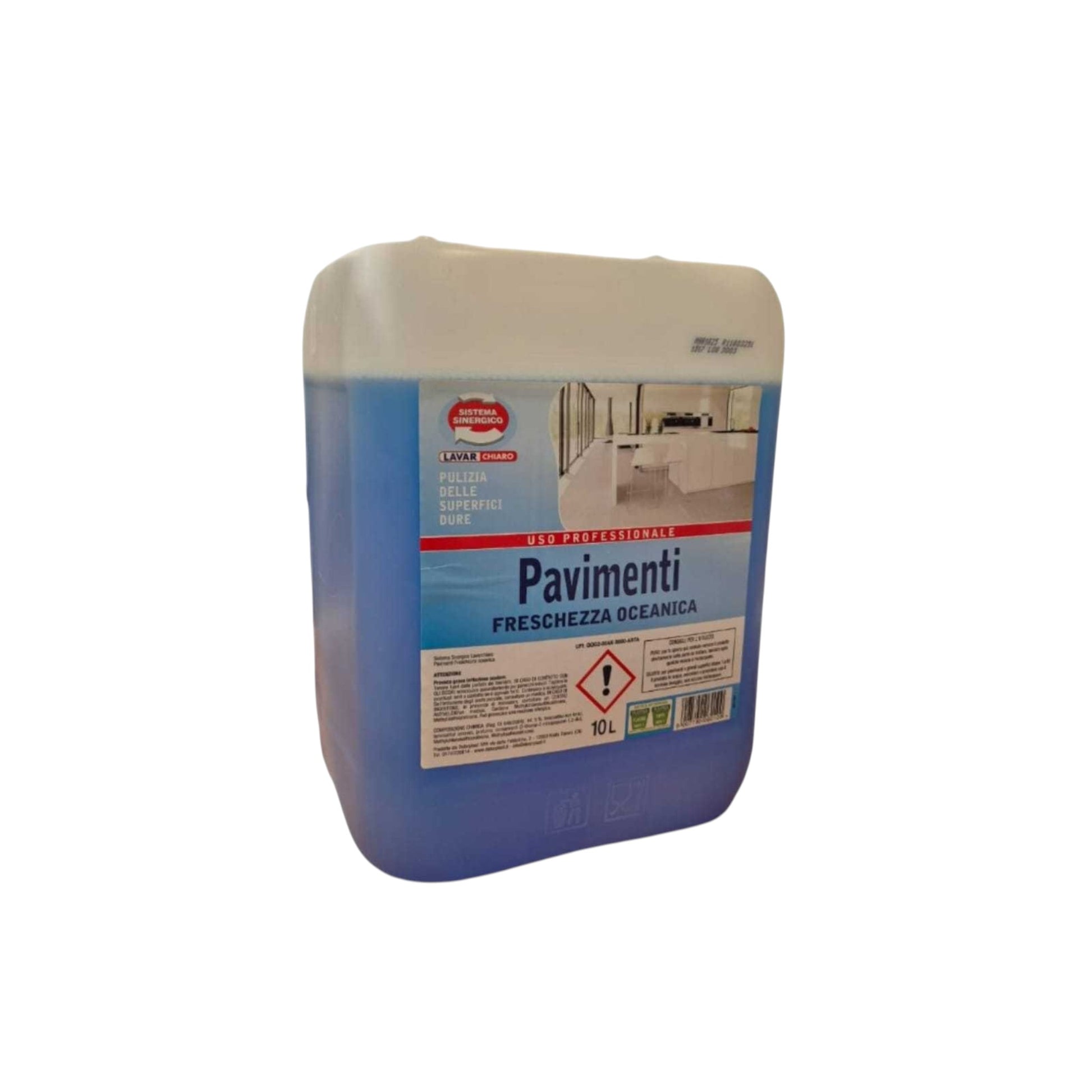 Detergente pavimenti freschezza oceanica tanica da 10 litri