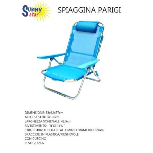 SPIAGGINA PARIGI BLUE