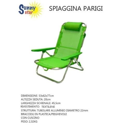 SPIAGGINA PARIGI GREEN