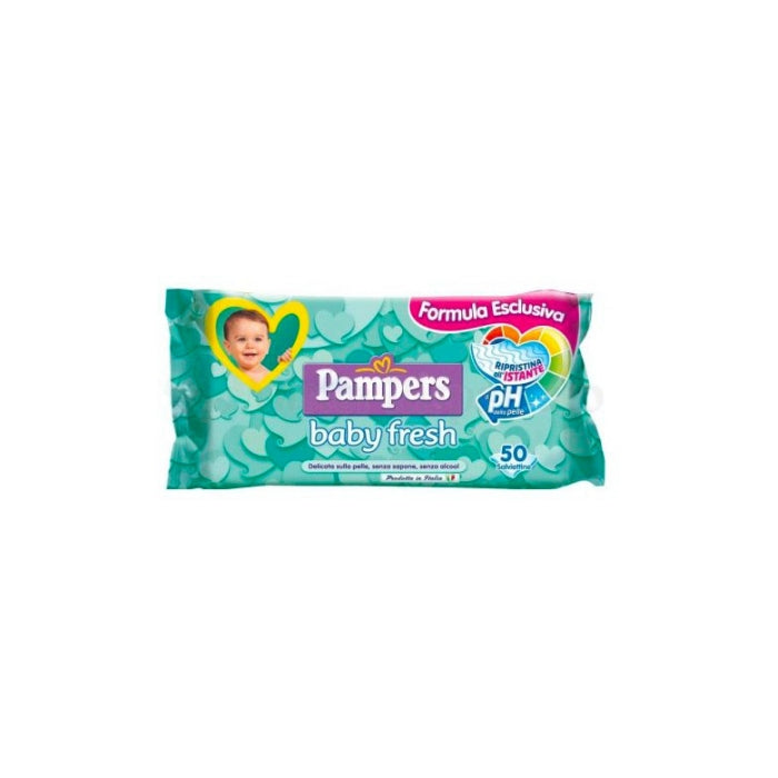 PAMPERS BABY FRESH WIPES 50 PCS