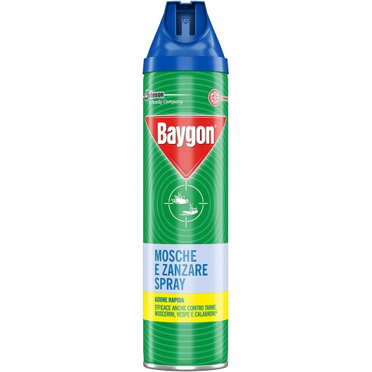 BAYGON MOSCHE&ZANZARE SPRAY 400ML