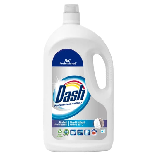 DASH LIQUIDO LAVATRICE PROFESSIONAL 80 LAVAGGI 4LT