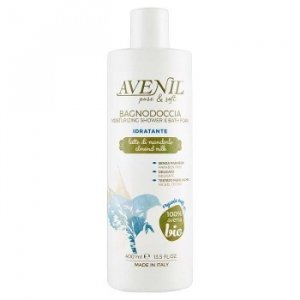 AVENIL BATH AND SHOWER GEL 400ML MOISTURIZING ALMOND MILK