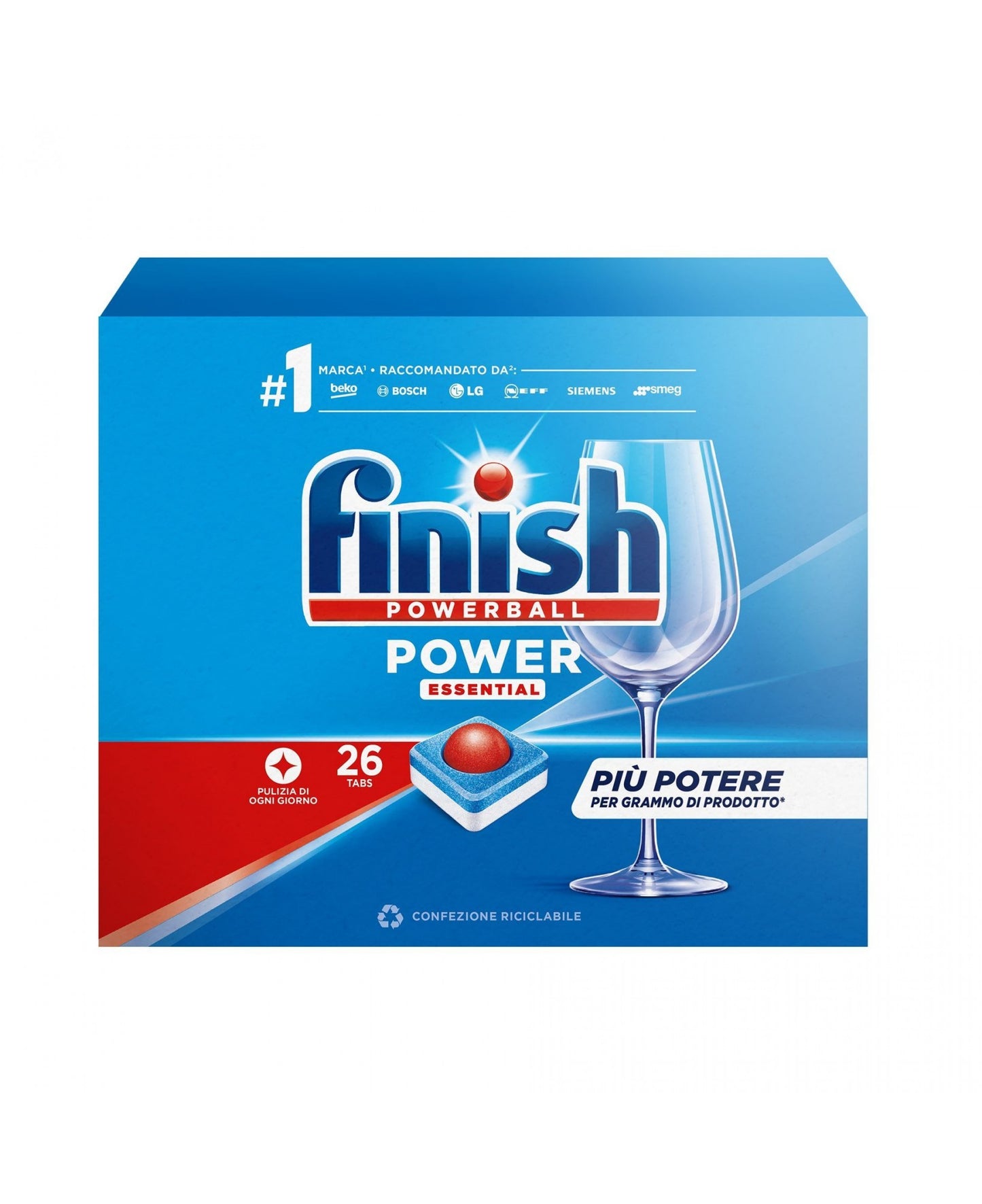 FINISH TABS POWER ESSENTIAL 26