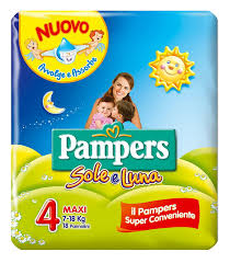 PAMPERS SOLE E LUNA MAXI PZ.18