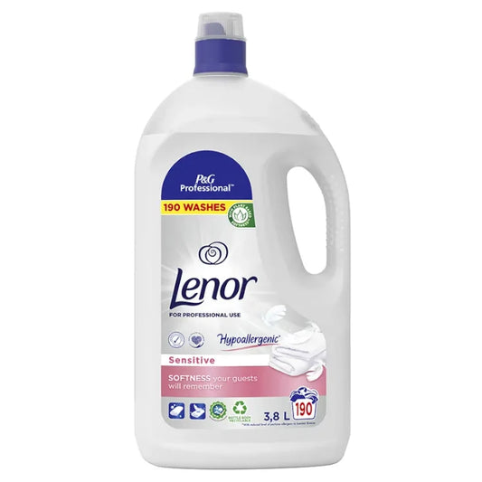 LENOR PROFESSIONAL SENSITIVE 190 LAV.  3,8 LT