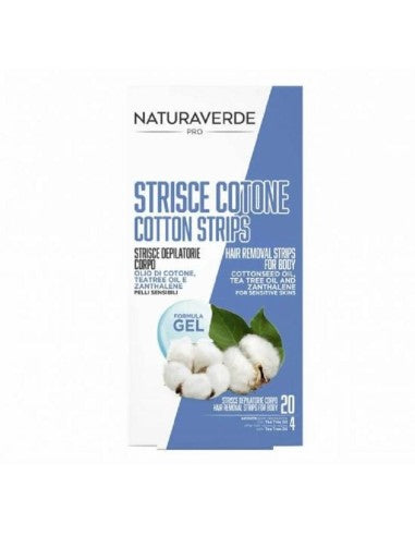 NATURAVERDE STRISCE DEPILATORIE CORPO 30PZ