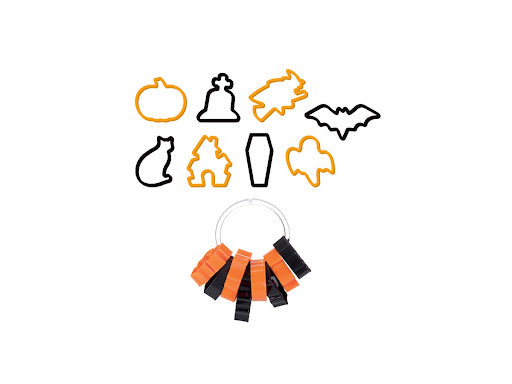TESCOMA HALLOWEEN COOKIE CUTTER SET 8PCS