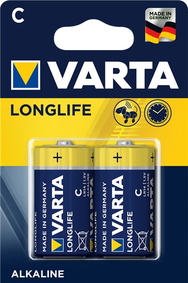 VARTA LONGLIFE C 2PCS