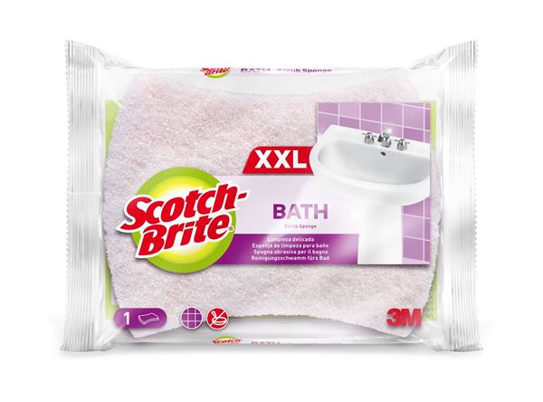 SCOTCH-BRITE WHITE FIBER BATHROOM