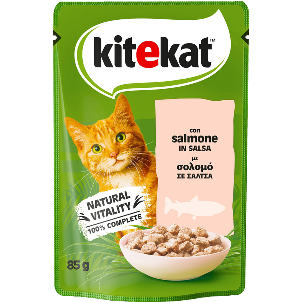 KITEKAT GATTO SALMONE IN SALSA GR.85