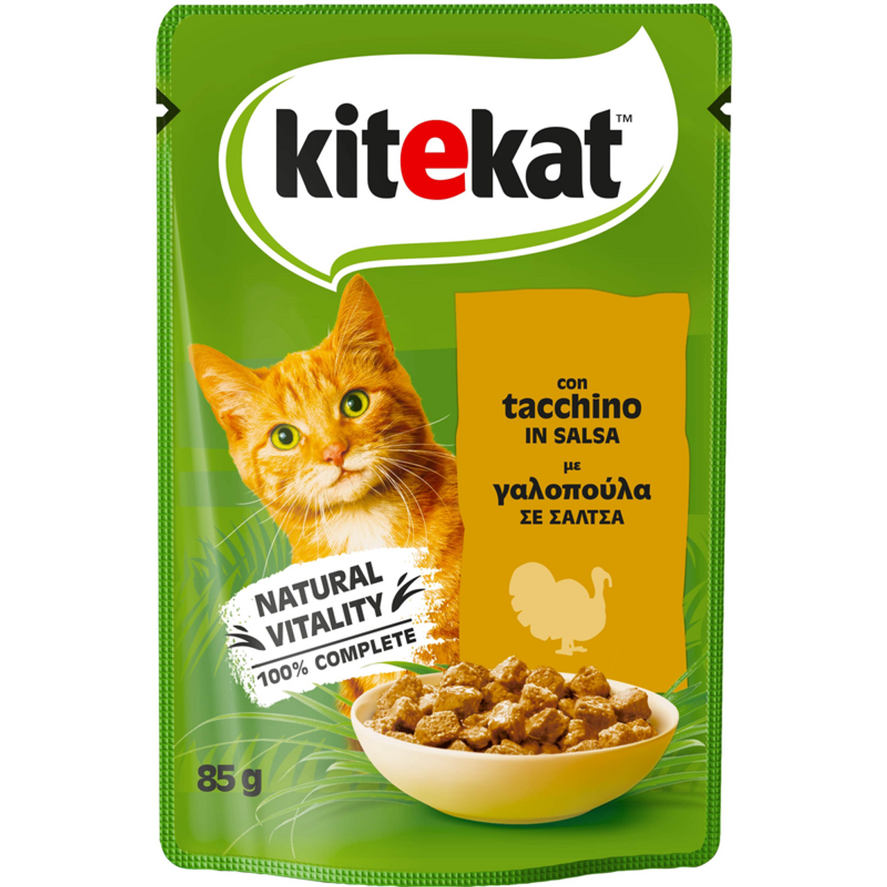 KITEKAT GATTO TACCHINO IN SALSA GR.85