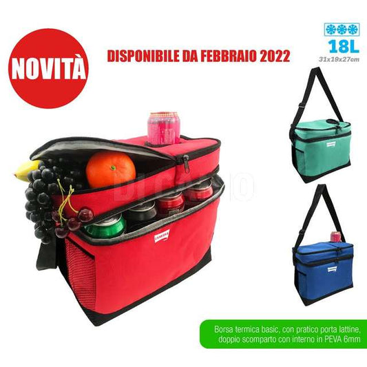 BORSA TERMICA POZZETTO BASIC FRIENDS LT. 18 CM.31X19X27
