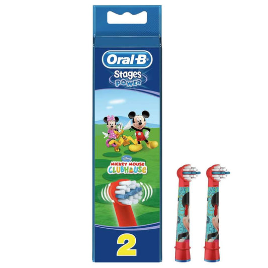 ORAL B KIDS 2 TESTINE DI RICAMBIO SPAZZOLINO ELETTRICO