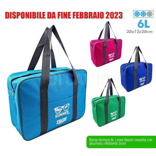 BORSA TERMICA IRGE BEACH LT.6 CM.30X12X2 0