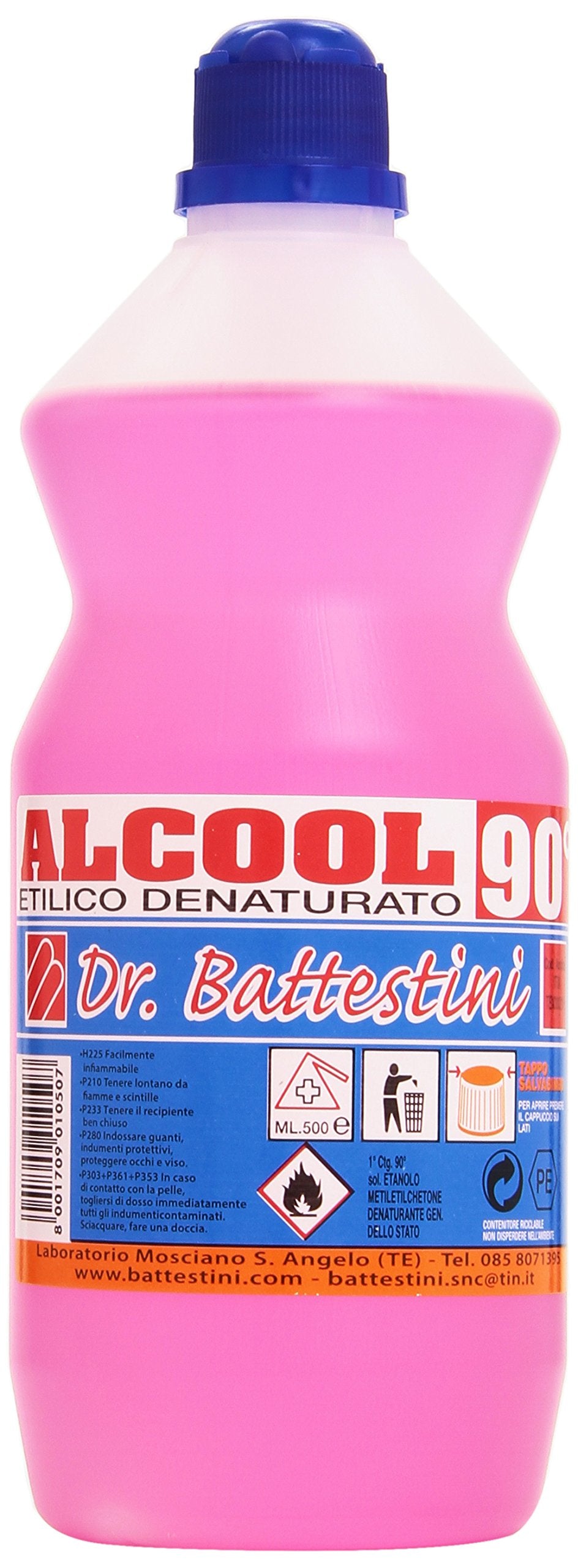 BATTESTINI DENATURED ALCOHOL ML.500