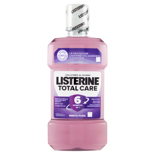 LISTERINE TOTAL CARE MENTA PURA 500ML