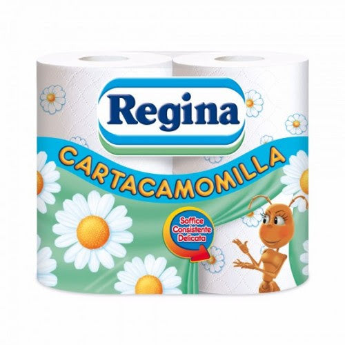 CARTA IGIENICA REGINA CARTACAMOMILLA  4 ROTOLI
