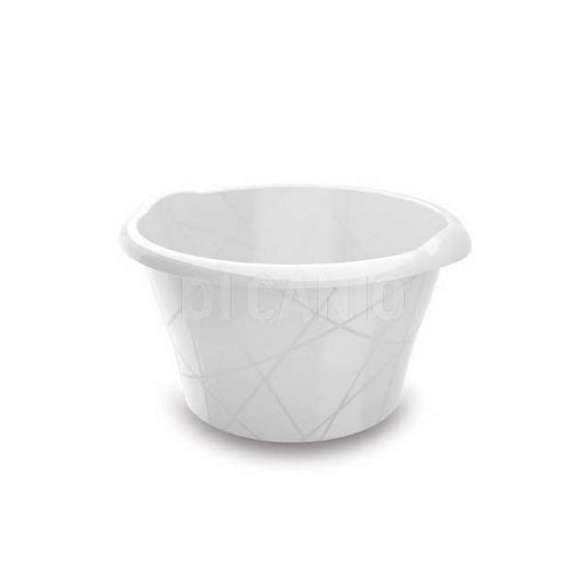 BACINELLA TONDA LT.11 BIANCA