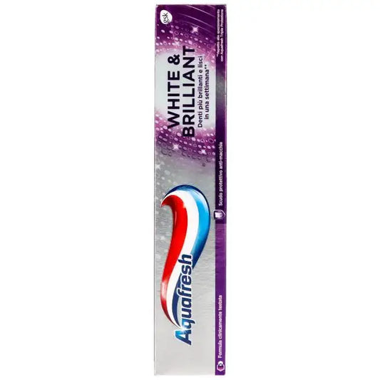 AQUAFRESH DENTIF.WHITE E BRILLIANT ML.75