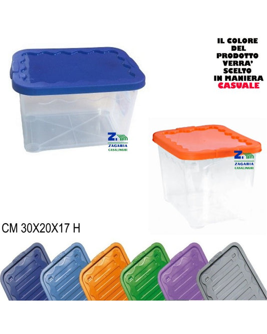 BOX STORAGE 30x20x17cm ARANCIO