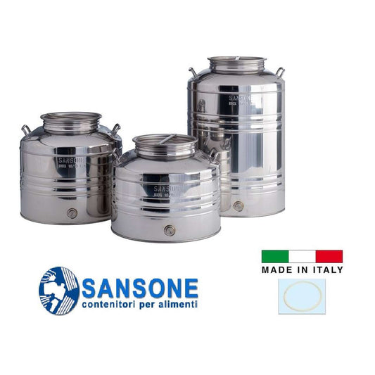 OIL DRUM 30 LT. LOW WITH PREDISPOSITION SANSON.-F30R-