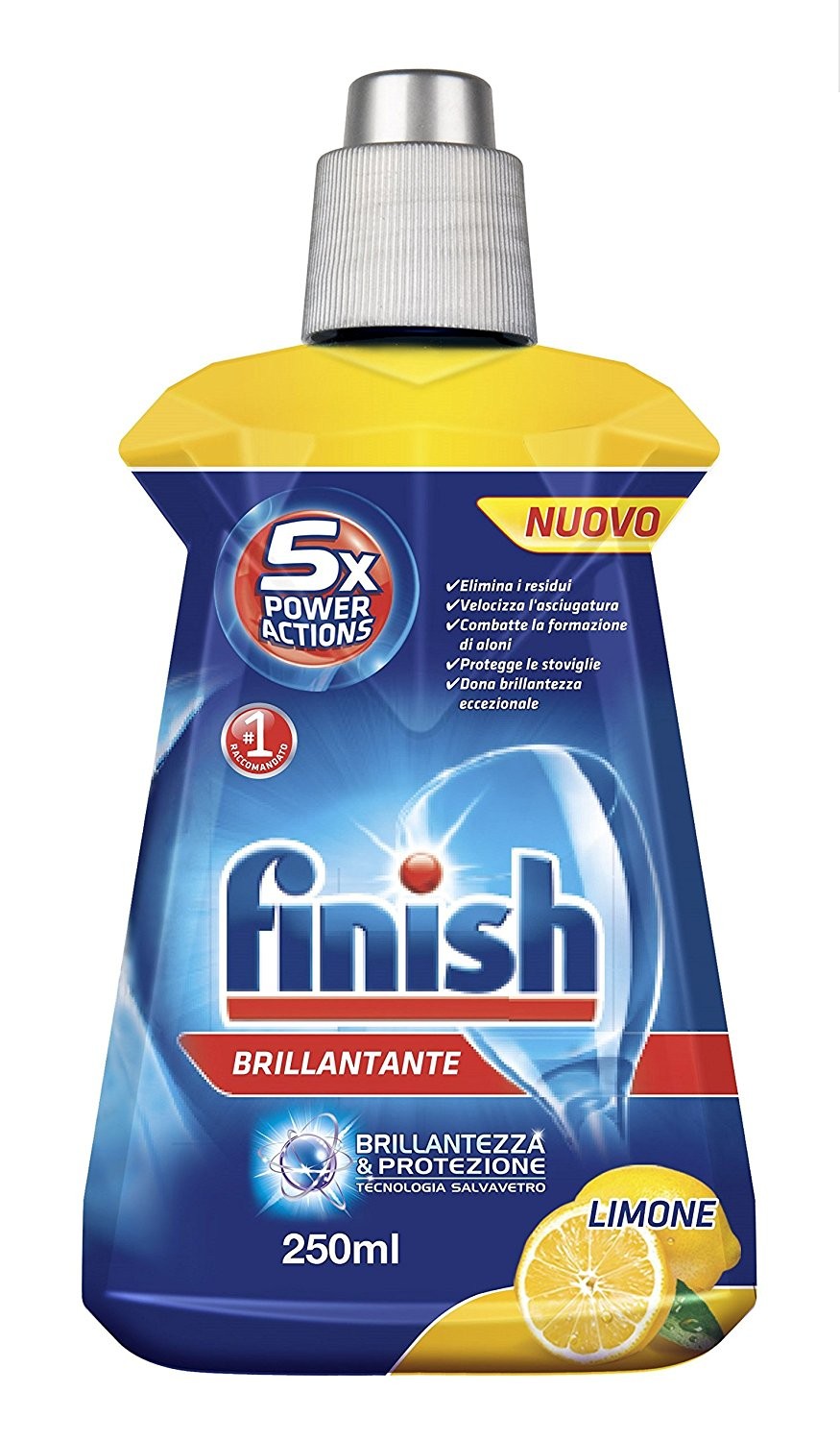 FINISH RINSE AID LEMON ML.250