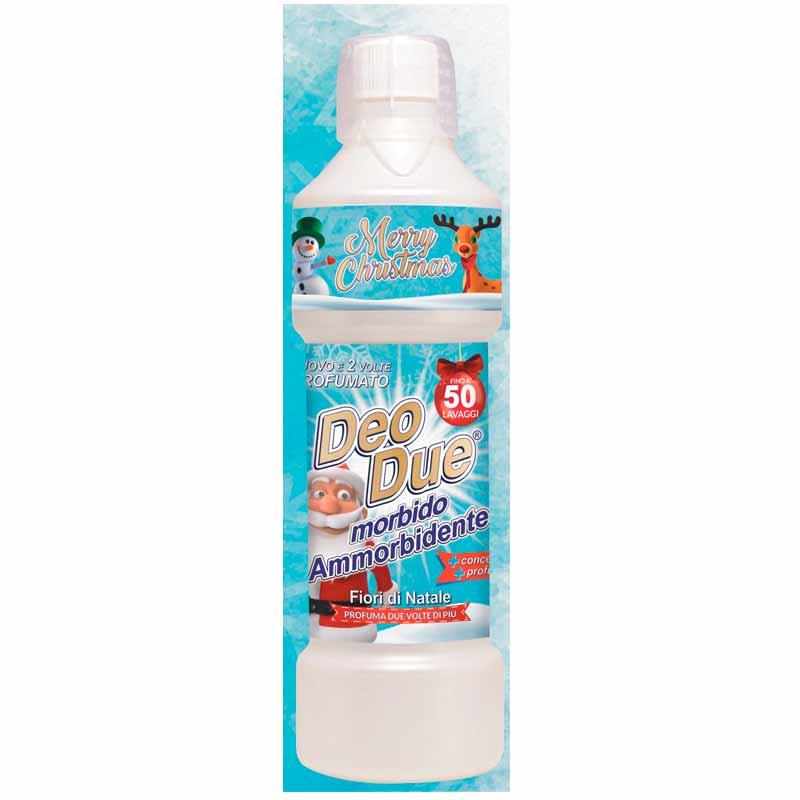 DEO DUE SOFT FABRIC SOFTENER CHRISTMAS FLOWERS 1LT