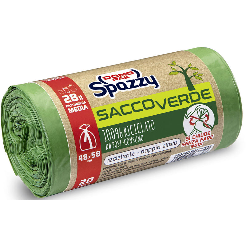 DOMOPAK SACCO VERDE LT.28 PZ.20