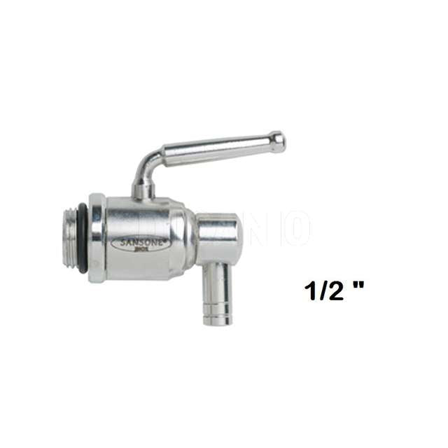 1_2 STAINLESS STEEL 18_10 LEVER TAP SAFETY SANSONE