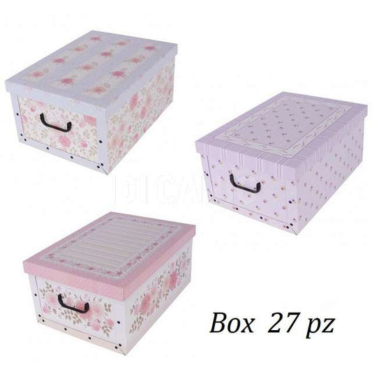 SCATOLA CARTONE C_COPERCHIO MONTATO 52X40X25 ASS.