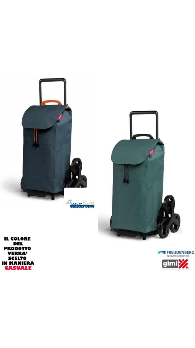 CARRELLO PORTASPESA TROLLEY TRIS CON 6 RUOTE IDONEO PER SCALE