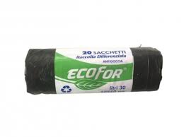 ECOFOR SACCO N.U. NERO 50X60 PZ.20