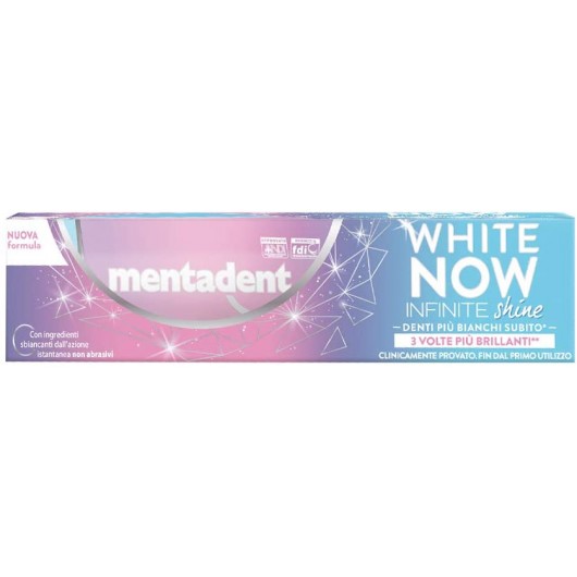 MENTADENT WHITE NOW TOOTHPASTE 75ML.INFINITE