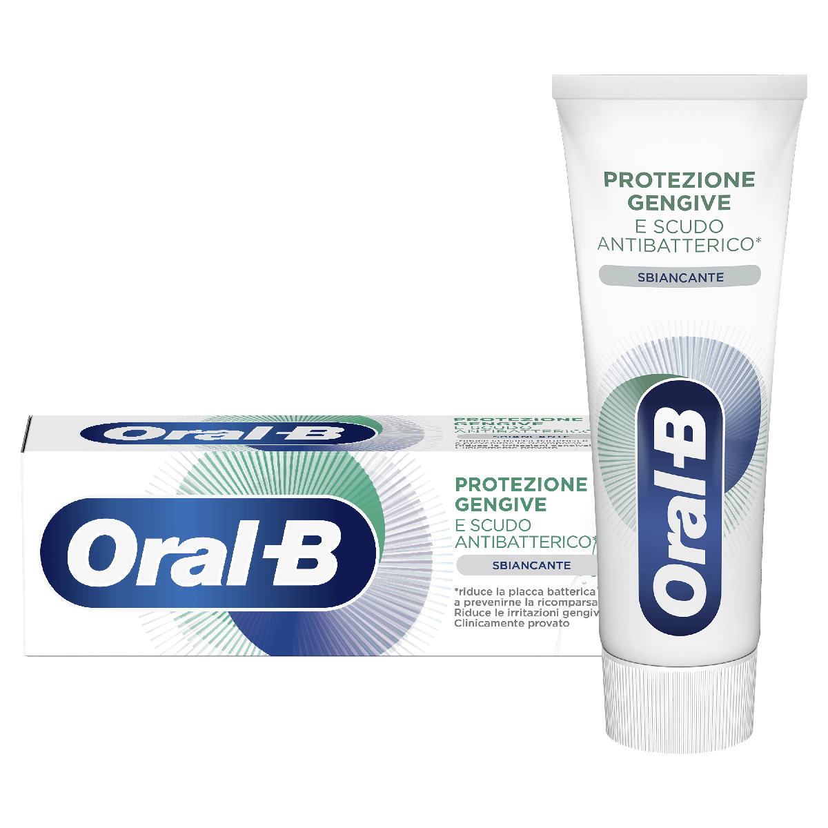 ORALB PROTEZIONE GENGIVE E SDCUDO ANTIBATTERIO 75ML