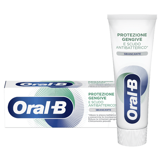 ORALB PROTEZIONE GENGIVE E SDCUDO ANTIBATTERIO 75ML