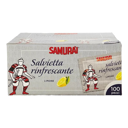 SAMURAI SALVIETTE RINFRESCANTI LIMONE